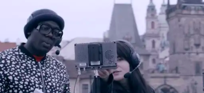 Film students in Prague prague film students