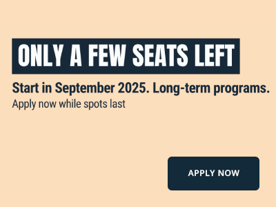 ONLY A FEW SEATS LEFT