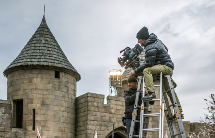 Process of film making at Barrandov studio