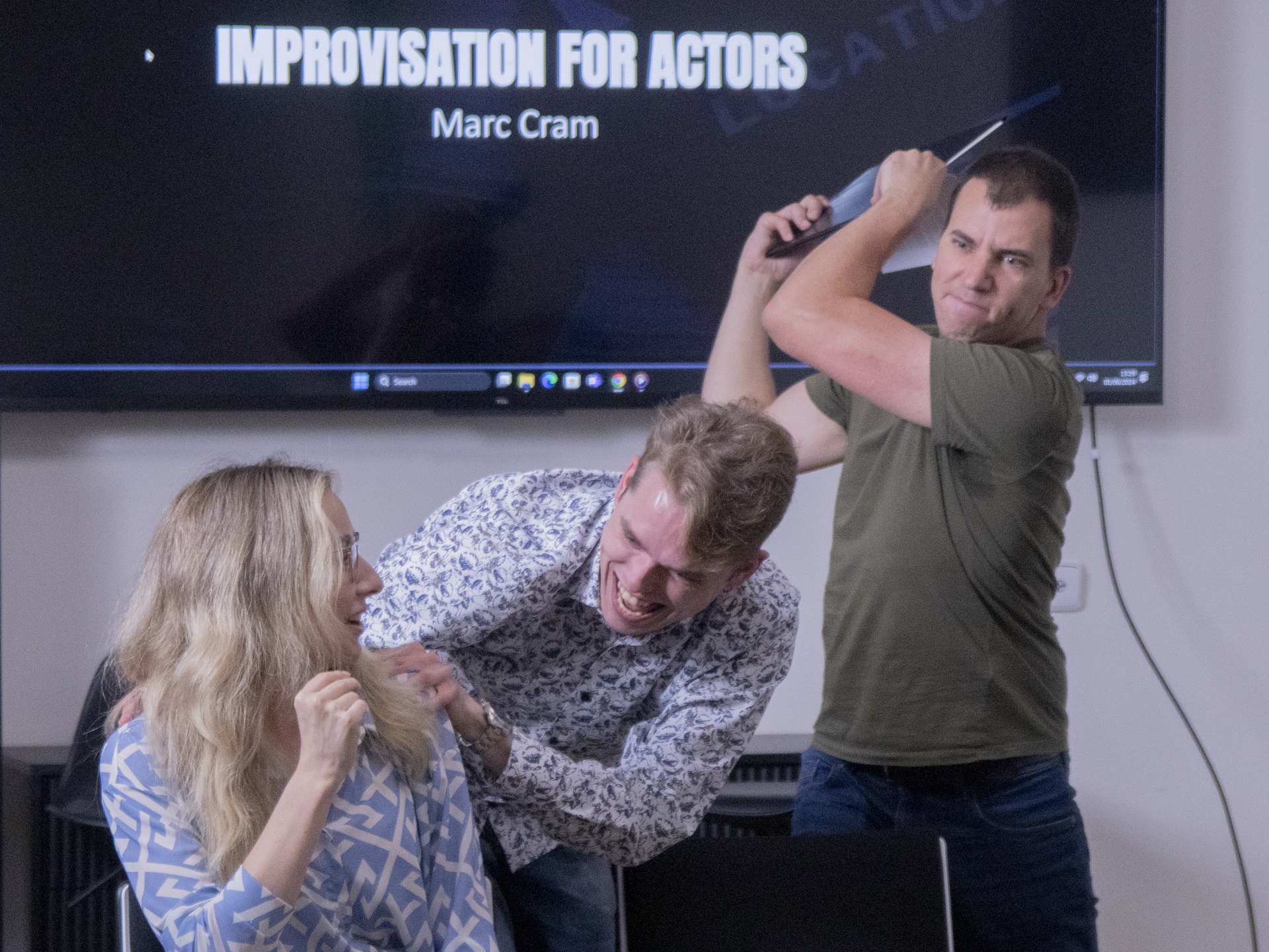 Improvisation for actors at PFI