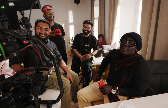 Students during class