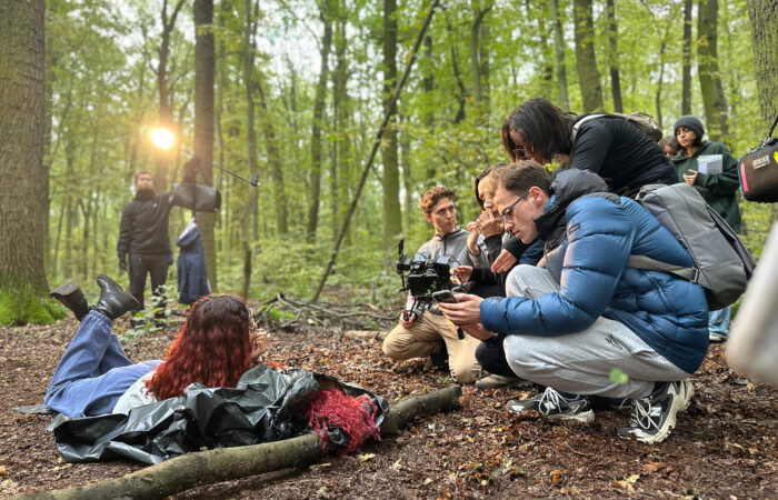 Filmmaking in process